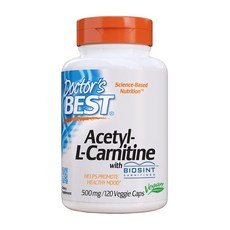 아세틸-L-카르니틴 500 mg 120 베지캡슐, 1개, 120정