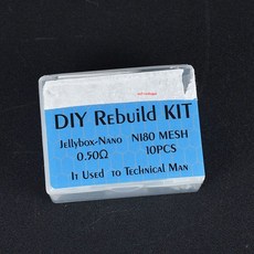 공구 부품 DIY 도구 리빌드 키트 코튼 코일 pnp vm6 vm5 vm4 tpp dm1 dm2 rpm Caliburn G 젤리박스 나노 기화 xros 20 개 10, 1개