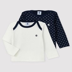 [갤러리아] 쁘띠바또PETIT BATEAU /[베이비 남아] 스타패턴 티셔츠 2pcs 셋트 [0-36개월 ] (0510323008)