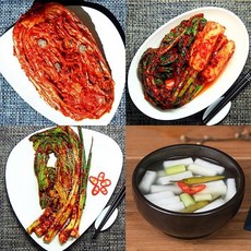 팜쿡 [팜쿡] 양주골 포기김치 3kg+총각김치2kg+갓김치2kg+동치미2kg