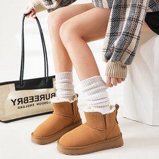 스피세프 여성 패딩 부츠 방한화 털신발