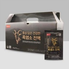 [찐한국산흑염소] 한삼근 홍삼 담은 흑염소 진액 70ml * 30포 5박스, 5개