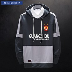 족구의류 광주 축구매니아 옷남성 AFC여자 2관 축구 옷 중국슈퍼 7관 후드티셔츠, C03-그레이 3