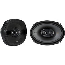 키커 KSC69304 KSC6930 6x9 3-Way 스피커 1인치 및 .75인치 트위터 4Ω, 단일옵션
