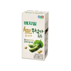 베지밀 무첨가 두유, 190ml, 80개