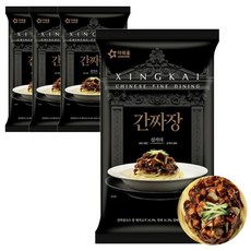 아워홈 싱카이 간짜장 760g(2인) X4개 짜장 중식 간편식, 4개