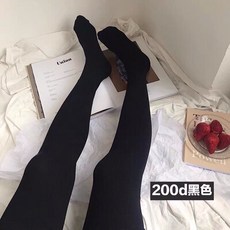 원직구 캐시미어레깅스 겨울 가을 세로패턴 볼트무늬 블랙 그레이 두터운 융털 1900D 압력 하이웨스트 이너 팬티스타킹, 200D 블랙 연결되다 융털없음