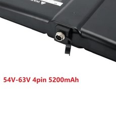 전기 스쿠터 밸런스 자동차 배터리 팩 Ninebot Mini 54V63V 3 핀 4 핀, 05 54V 4pin 5200mah