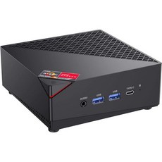 AMD Ryzen 5 5500U 6C12T 프로세서가 탑재된 KAMRUI Mini PC 최대 4.0Ghz 16GB DDR4 512GB SSD 스몰 폼 팩터 데스크톱 컴퓨터 지원, Ryzen 5 5500U/16GB+512GB - 라이젠5500