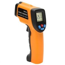 온도계 GM550 산업용 적외선 ~ 550 ℃ /-58 1022 ℉ 레이저 포인트 IR 고온계 ℃/℉, 없음, 1개