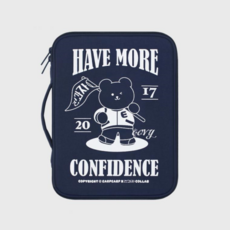 어프어프 어프어프 X전과자 대학생 코비(11인치 북파우치) E2309_0038