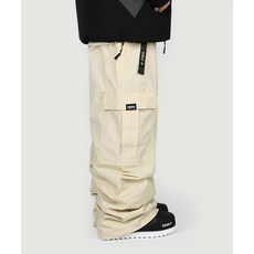 2425 NNN - Aria Cago -PANTS - 아이보리 / 남여공용 스노우보드복 스키복 팬츠