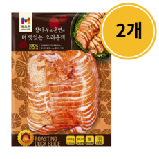 목우촌 참나무 훈연 오리 훈제, 2개, 410g