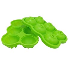 위스키 아이스 볼 몰드 아이스 볼 트레이 레드 와인 티-그린 실리콘 아이스 볼 머신 (Green)