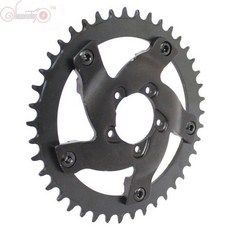 EU DUTY FREE BAFANG 48V 1000W BBSHD BBS03 미드 드라이브 모터 사이클링 크랭크 셋 42T 체인 휠 전기 자전거 센터 드라이브 모터 키트
