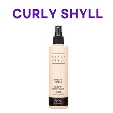 [NEW] 커리쉴 샤인 앤 픽스 헤어스프레이 240ml CURLY SHYLL hair spray + 퍼스널마켓 사은품증정, 커리쉴 픽스 헤어스프레이 X 1개