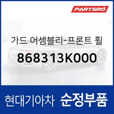 앞바퀴 머드가드(흙받이) 좌측 (868313K000) 쏘나타NF 현대모비스부품몰, 1개