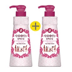무궁화 동백오일 샤워 때비누 바디워시, 500ml, 2개
