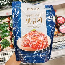 피코크 피코크 아삭하고 시원한 맛김치 1kg x 1개, 종이박스포장