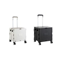 접이식 쇼핑카트 4바퀴 다용도 3가지 컬러, BLACK블랙, 1개