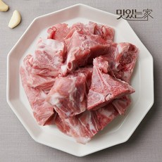 국내산 한돈 등뼈 찜/탕용 2kg, 1개