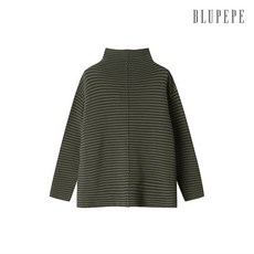 [블루페페] 투톤 단가라 니트 탑 P194KSK841_GN