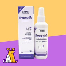 뉴에버스킨 스프레이 200ml 강아지 고양이 피부 피모 보습제, 1개