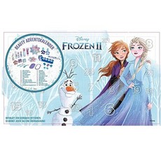Disney Frozen II Beauty Advent Calendar 2020 with 24 Special Accessories and Children's Cosmetics Su