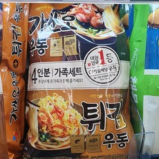 CJ 가쓰오 튀김 우동기획 4인 959.6g, 일반포장 동절기만, 단일상품