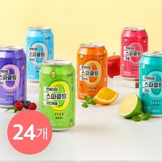 1am 원에이엠 스파클링 캔 혼합 355ml x 24개 (라6+베6+애6+파6), 단품없음