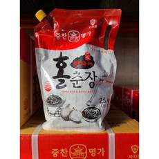 중찬명가 양파애 홀춘장 2.5kg 1박스 4개입, 1개