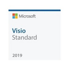 MS Visio standard 2019 ESD 상업용영구용, EMAIL
