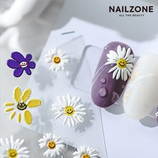 네일꽃스티커