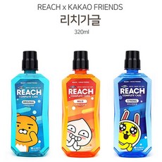 치약 추천 어린이가글 페리오 카카오프렌즈 리치가글 320ml, 스타별이 라이언오리지널