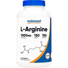 뉴트리코스트 L-아르기닌 1000mg 타블렛, 150정, 2개
