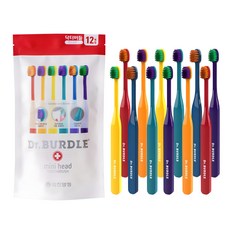 DRBURDLE Yuhan Corporation 迷你頭牙刷套裝, 12支, 1包