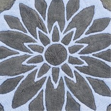 침실 포인트 플라워 레이스 원형 작은러그 먼지없는 소파 셀프인테리어 식탁밑