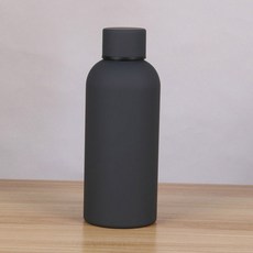 작은 입 보온병 컵 야외 자동차 스테인레스 스틸 콜라 병 더블 레이어 진공 컵 스포츠 주전자 750 500 350ML, 1개, Gray