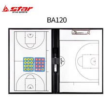 세달 STAR 배구 족구볼 휴대 작전판보드 팀 지휘함 가르치다 의사표지판, BA120 농구공 작전판보드 （기본핏