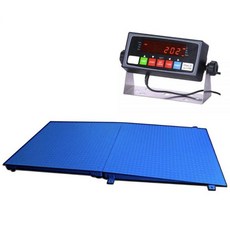 SellEton NTEP 5 x 4 60 48 램프가 있는 바닥 저울 1000파운드 0.2파운드팔렛 크기, 1개
