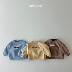 베베리센트맨투맨 아기 키즈 겨울 여아 남아 어린이집 등원룩 긴팔맨투맨 외출복