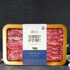 [냉동][한우큰장터] 프리미엄 한우구이선물세트 2호 1.4kg (등심900g+채끝100g+특수부위400g)