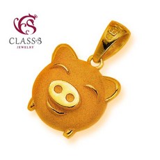 순금스마일펜던트