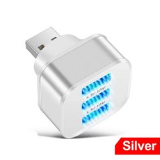 차량전용 USB 슬롯 허브 어댑터 3 포트 3in 1 2.0 자동차 전자 제품 액세서리, 01 CHINA, 1개