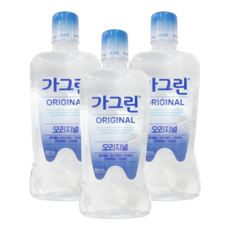 가그린 오리지널 구강청결제, 820ml, 3개