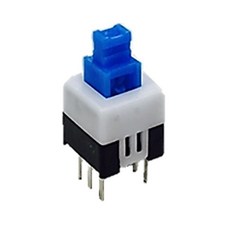 [9개묶음] 6핀 푸쉬온 자동 복귀 리턴 PCBDIP 스위치 ON-(ON) 7 su0*626nM, 개1개, 본상품선택 - 푸쉬온스위치