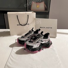  MACK JASTIN 정품 운동화 어글리 슈즈 키높이 신발 캐주얼 신발 2종 컬러 