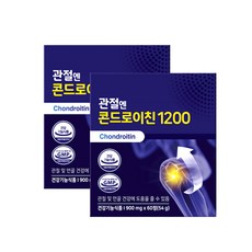 관절엔 콘드로이친 1200 900mg x 60정 x 2박스