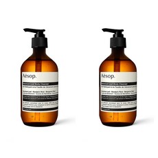 Aesop 이솝 바디워시 Geranium Leaf Body Cleanser 500ml 2개