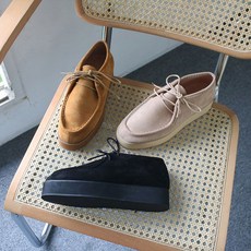 스웨이드보트슈즈